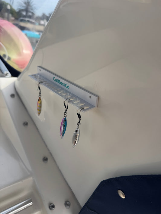 Lure Rack - Holds 16 Lures and Hooks