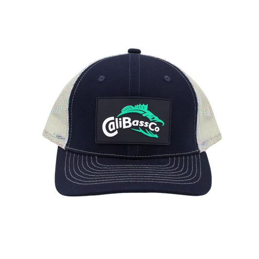 Richardson 112 Trucker Hat | Navy/Grey