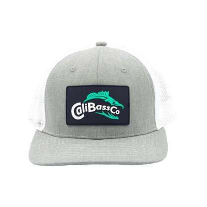 Richardson 112 Trucker Hat | Heather Grey/White