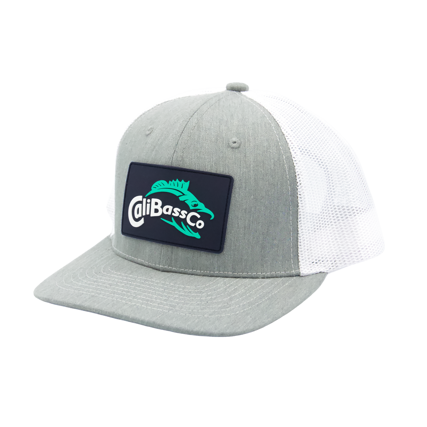 Richardson 112 Trucker Hat | Heather Grey/White